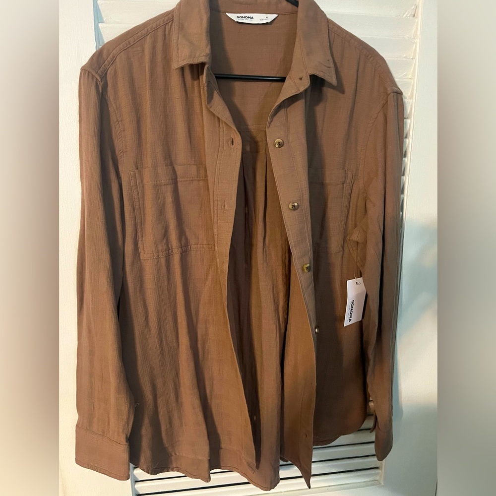 NWT Sonoma button down shirt